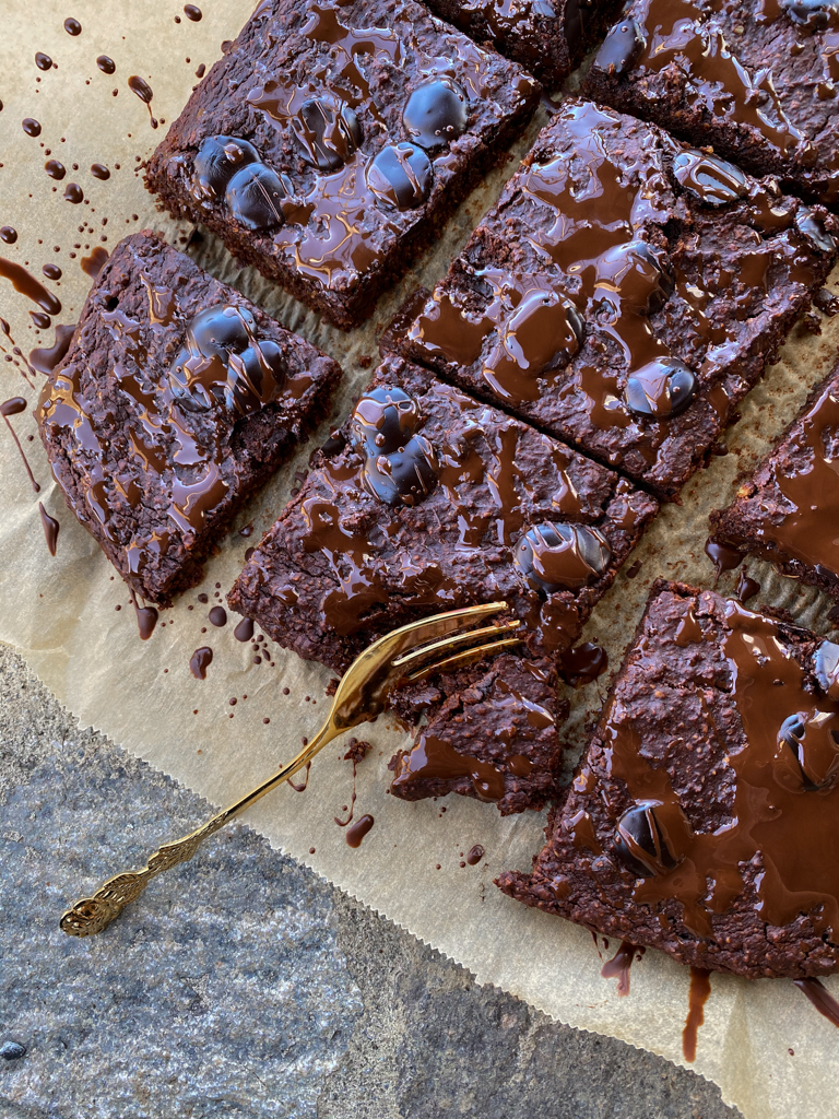 Rezept | Vegane Schokoladen Brownies